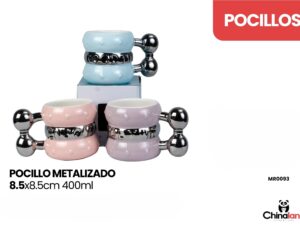 POCILLO METALIZADO