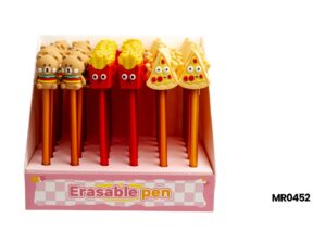 LAPICEROS MICROPUNTA CON ADORNO DE COMIDA