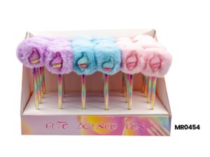 LAPICEROS MULTICOLOR DE POMPONES