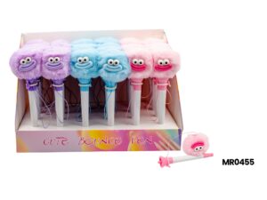 LAPICEROS DE COLORES CON POMPON INTERACTIVO